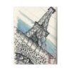 Eiffel Tower on Canvas Stretched, 1.5'' - Image 5