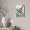Eiffel Tower on Canvas Stretched, 1.5'' - Image 8