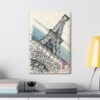 Eiffel Tower on Canvas Stretched, 1.5'' - Image 15