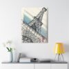 Eiffel Tower on Canvas Stretched, 1.5'' - Image 27