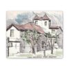 Casa Memoriala Tudor Arghezi on Canvas Stretched, 0.75" - Image 9