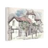 Casa Memoriala Tudor Arghezi on Canvas Stretched, 0.75" - Image 14