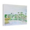Rideout Fountain in Golden Gate Park on Canvas Stretched, 1.5'' - Image 14