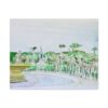 Rideout Fountain in Golden Gate Park on Canvas Stretched, 1.5'' - Image 17