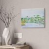 Rideout Fountain in Golden Gate Park on Canvas Stretched, 1.5'' - Image 20