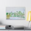 Rideout Fountain in Golden Gate Park on Canvas Stretched, 1.5'' - Image 23
