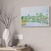 Rideout Fountain in Golden Gate Park on Canvas Stretched, 1.5'' - Image 24