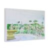 Rideout Fountain in Golden Gate Park on Canvas Stretched, 1.5'' - Image 6