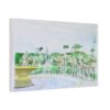 Rideout Fountain in Golden Gate Park on Canvas Stretched, 1.5'' - Image 10