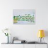 Rideout Fountain in Golden Gate Park on Canvas Stretched, 1.5'' - Image 11