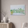 Rideout Fountain in Golden Gate Park on Canvas Stretched, 1.5'' - Image 12