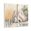 Moorish Castle in Sintra on Canvas Stretched, 0.75" - Image 10