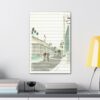Third Street Promenade on Canvas Stretched, 0.75" - Image 47