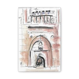 Red Fort on Classic Canvas
