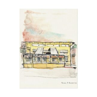 Village Sake on Watercolor Paper